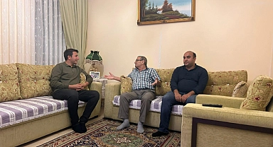 Bozcaada Kaymakamı Haydaroğlu'ndan vatandaş ziyareti