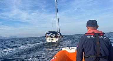 Çanakkale açıklarında göçmen operasyonu