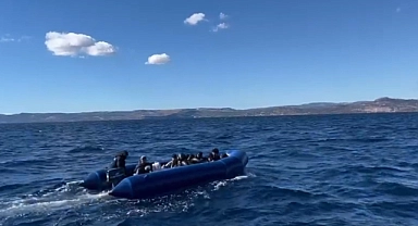 Çanakkale'de 15 düzensiz göçmen yakalandı