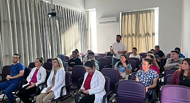 Çanakkale Merkez Ağız ve Diş Sağlığı Merkezi'nde temel afet bilinci eğitimi