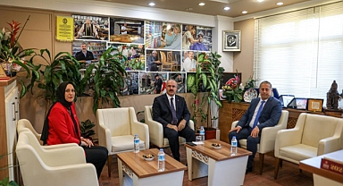 Çanakkale Valisi’nden esnaf ve ticaret temsilcilerine ziyaret