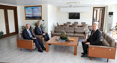 Çanakkale Valisi Toraman'dan Lapseki Belediyesi’ne ziyaret