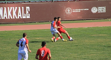 Çanakkalespor 3 puanı kaptı