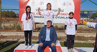 Çanlı Sude Küçük, Marmara Bölge Oyunları’na damga vurdu
