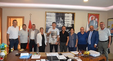Çanlılar Derneği, İl Genel Meclis Başkanı Halil Ertuğrul’u ziyaret etti