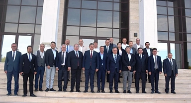 CHP heyetinden İl Genel Meclis Başkanlığına ziyaret