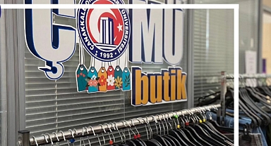 ÇOMÜ Butik’te geçen hafta 131 öğrenciye destek