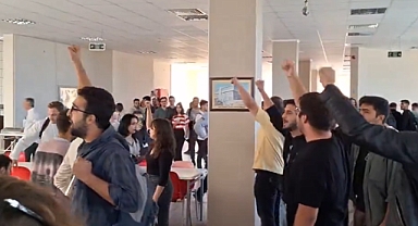 ÇOMÜ öğrencilerinden yemekhane ücretlerine protesto!