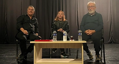 ÇOMÜ Tiyatro Bölümünde keyifli söyleşi