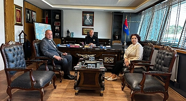 ÇTSO yönetiminden Albay Ersin Aslan’a ziyaret