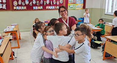 Eceabat'ta öğrencilere ağız ve diş sağlığı eğitimi