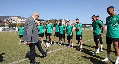 Edremit Belediye Başkanı'ndan 1966 Edremitspor'a destek