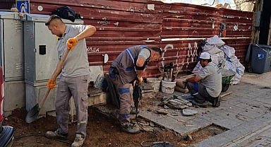 Fetvane Sokak’ta üstyapı yenileme çalışmaları