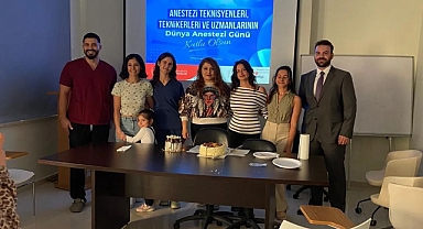 Gökçeada Devlet Hastanesi'nde ‘Dünya Anestezi Günü’ kutlamaları