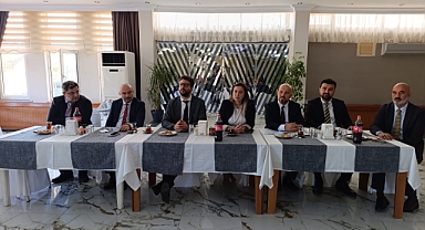 İl Sağlık Müdürlüğünde toplantı