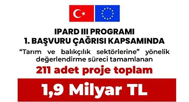 IPARD III Programı'nda Büyük Destek! Kaç Proje Ne Kadar Destek Alacak?
