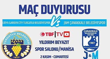 J&M Çanakkale Belediyespor, 8. hafta maçında Manisa deplasmanında