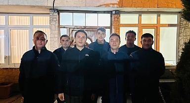 Kaymakam Haydaroğlu'ndan Sahil Güvenlik’e gece ziyareti