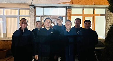 Kaymakam Haydaroğlu'ndan Sahil Güvenlik’e gece ziyareti