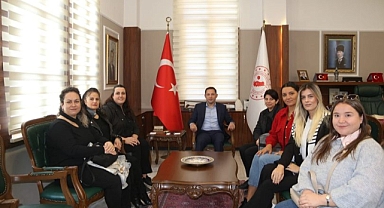 Kaymakam Kayabaşı CHP Kadın Kollarını ağırladı