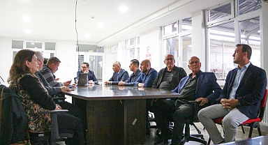Kaymakam Kayabaşı'ndan Sosyal Yardımlaşma Ve Dayanışma Vakfı'na ziyaret