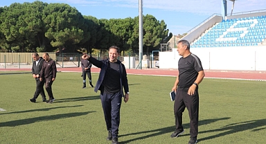 Kaymakam Kayabaşı spor tesislerini inceledi