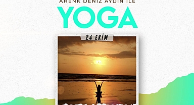 Küçükkuyu Belediyesi'nden ücretsiz yoga etkinliği