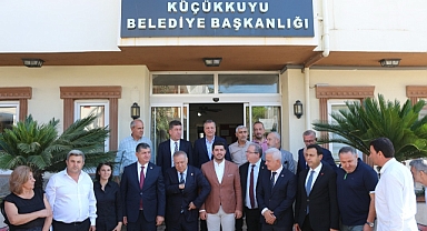 Küçükkuyu Belediyesi'ne ziyaret
