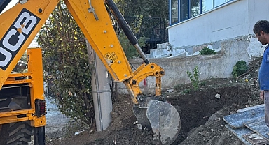 Küçükkuyu'da altyapı çalışmaları