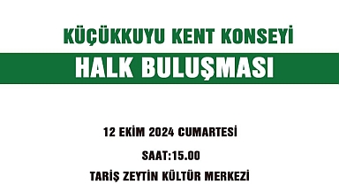 Küçükkuyu'da Halk Buluşması
