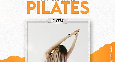 Küçükkuyu'da ücretsiz pilates etkinliği