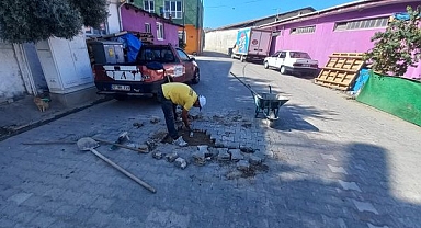 Lapseki Belediyesi'nden altyapı ve temizlik çalışmaları
