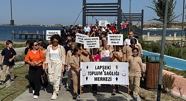 Lapseki sağlığa yürüyor