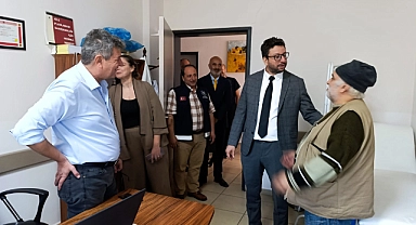 Müdür Baştürk, Bayramiç’teki sağlık kurumlarını ziyaret etti