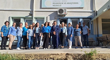 Müdür Hayta, Çanakkale Rehberlik ve Araştırma Merkezine ziyaret