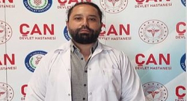 Op. Dr. Mert Emre Aydın, Çan Devlet Hastanesi'nde göreve başladı
