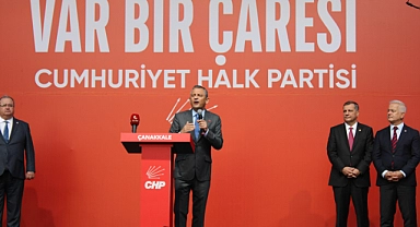 Özgür Özel Çanakkale'de!