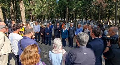 Reşat Tabak mezarı başında anıldı