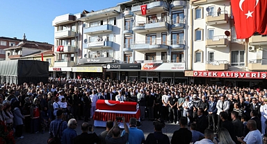 Şehit Piyade Uzman Çavuş Burak Geniş, Yenice'de son yolculuğuna uğurlandı