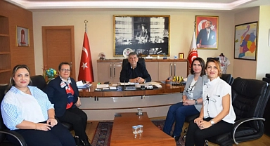 TMMOB Mimarlar Odası’ndan Halil Ertuğrula ziyaret