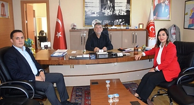 Yapı Kredi Bankası yetkililerinden Halil Ertuğrul’a ziyaret