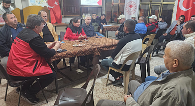 Yapıldak Köyü'nde üreticilere gece eğitimi