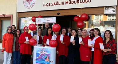 Yenice İlçe Sağlık Müdürlüğü’nden Emzirme Haftası etkinlikleri