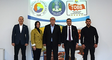 Yeniden Refah Partisi’nden ÇTB Başkanı Abdullah Deniz’e ziyaret