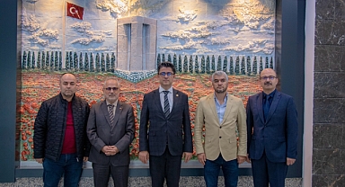 AK Parti İl Yönetiminden ÇOMÜ'ye ziyaret