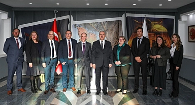 Avustralya ve Yeni Zelanda Heyeti, Vali Toraman’ı ziyaret etti