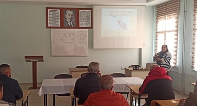 Ayvacık Cezaevi'nde organ bağışı bilgilendirme çalışmaları
