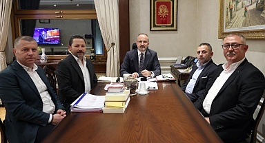 Bakan Yardımcısı Turan’a Çanakkale Küçük Sanayi Sitesi’nden ziyaret