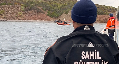 Balıkesir'de 25 düzensiz göçmen kurtarıldı