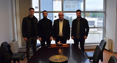 Başkan Abdullah Deniz’e doğum günü kutlaması